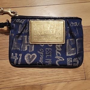 Coach Poppy Wristlet